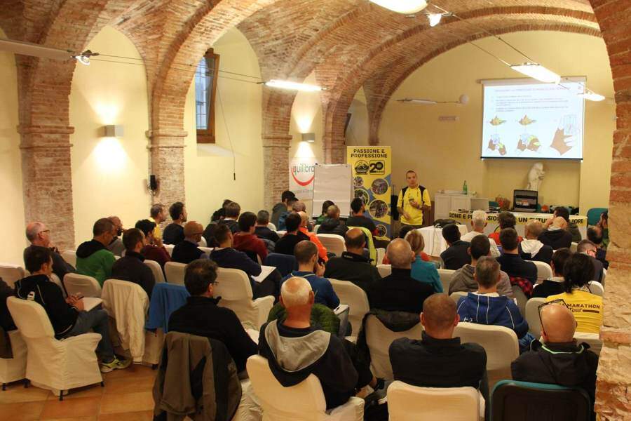 lezione in aula Accademia Nazionale di Mountain Bike