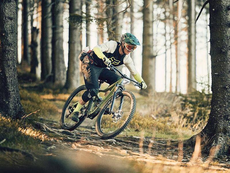 Posizione da manuale sulla MTB