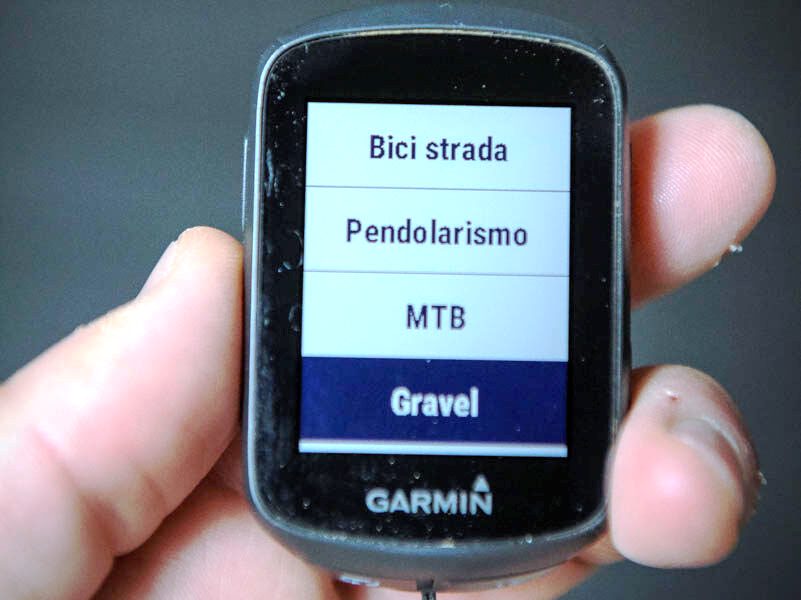 opzioni garmin edge 130